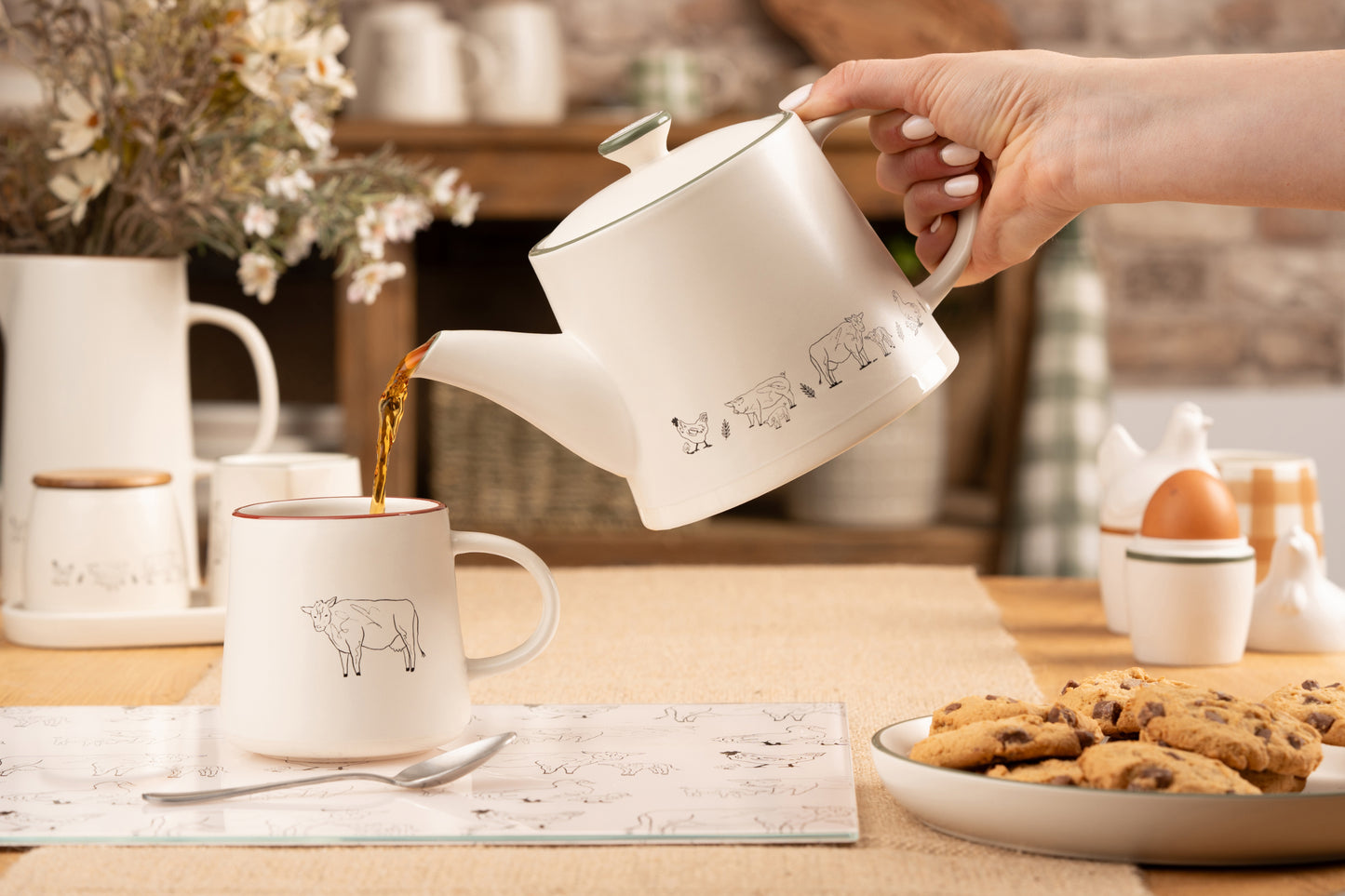 Woodbury Lane Cow Mug