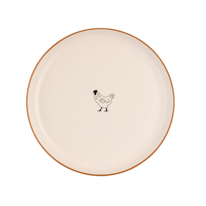 Woodbury Lane Chicken Dinner Plate