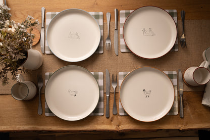 Woodbury Lane Pig Dinner Plate