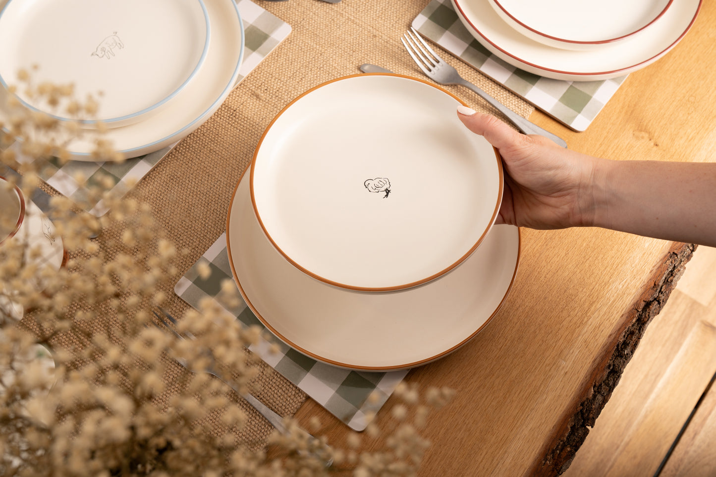 Woodbury Lane Chick Side Plate