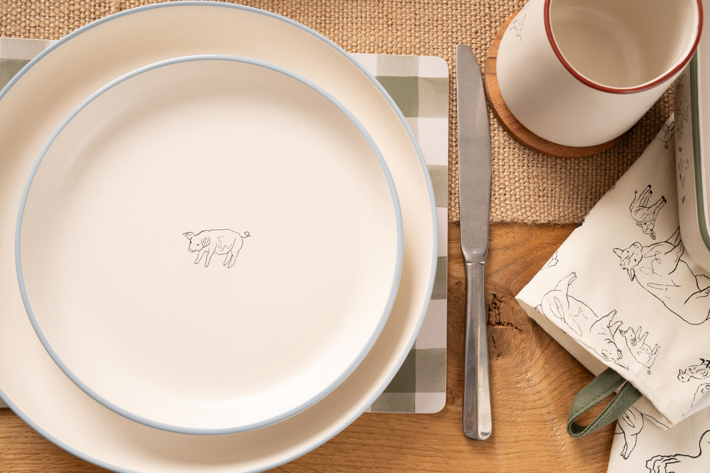 Woodbury Lane Piglet Side Plate