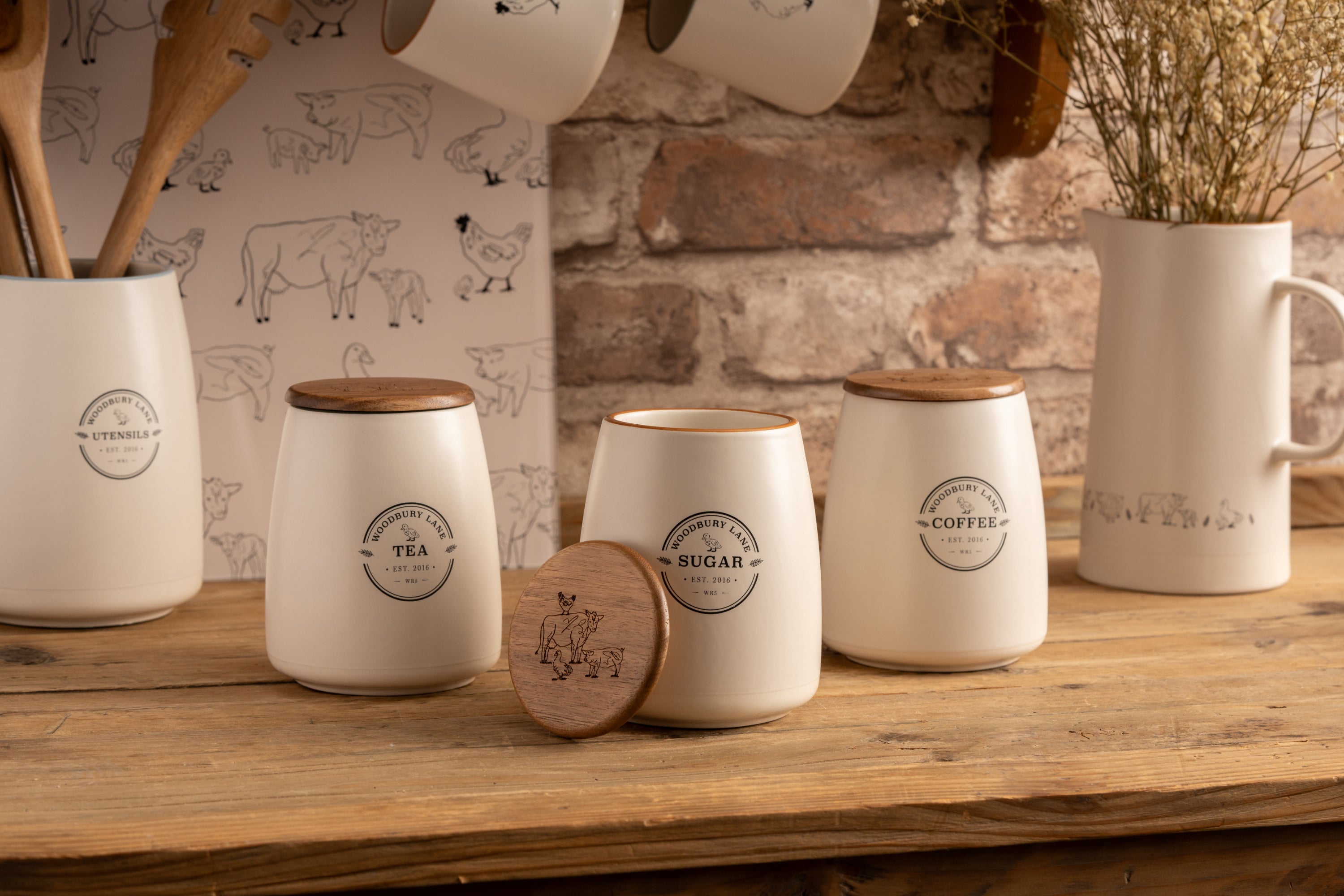 Woodbury Lane Sugar Storage Canister