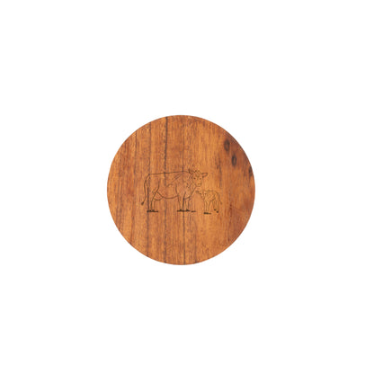 Woodbury Lane Wooden Coasters Set of 4