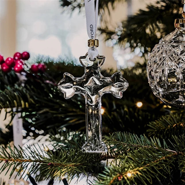 Waterford Christmas Annual Cross Ornament 2026-Goviers