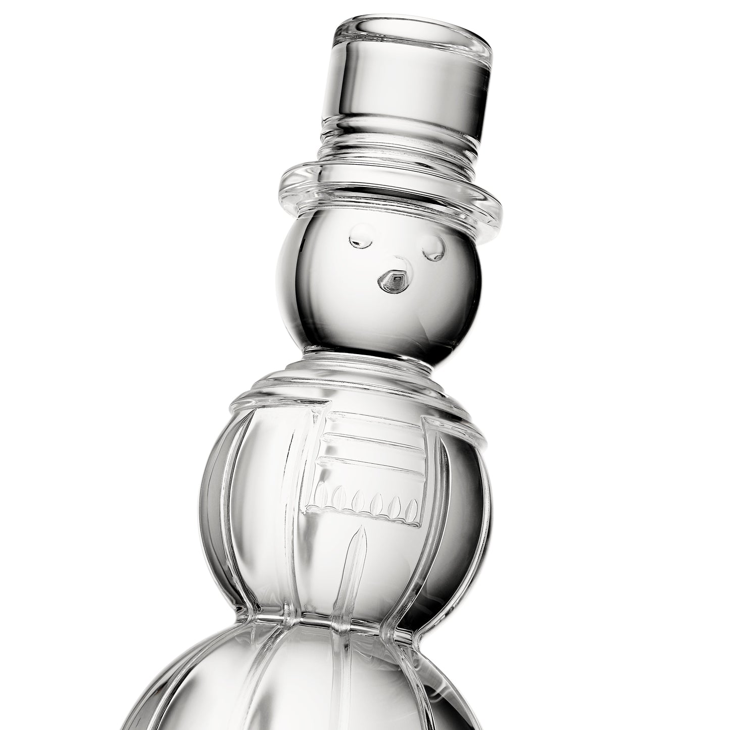 Waterford Christmas Crystal Christmas Crystal Standing Snowman-Goviers