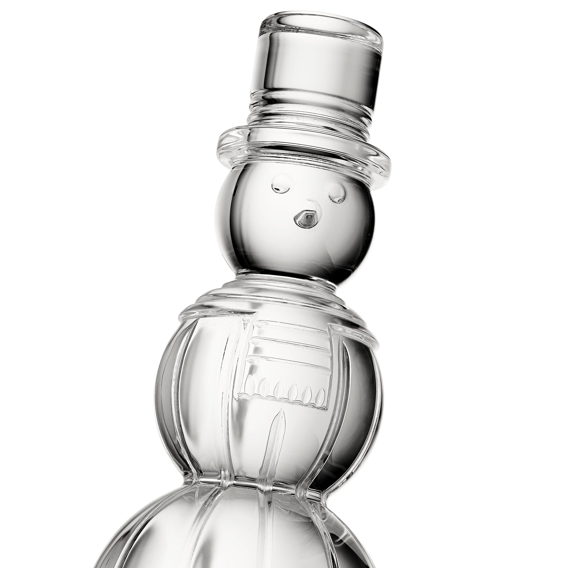 Waterford Christmas Crystal Christmas Crystal Standing Snowman-Goviers
