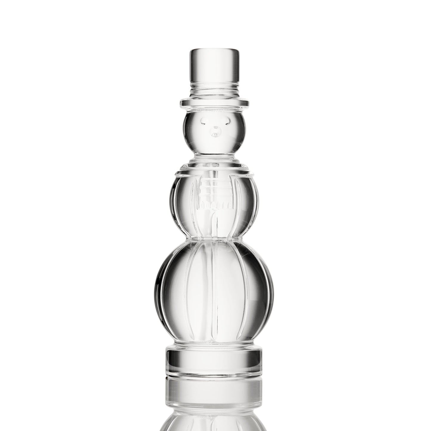 Waterford Christmas Crystal Christmas Crystal Standing Snowman-Goviers