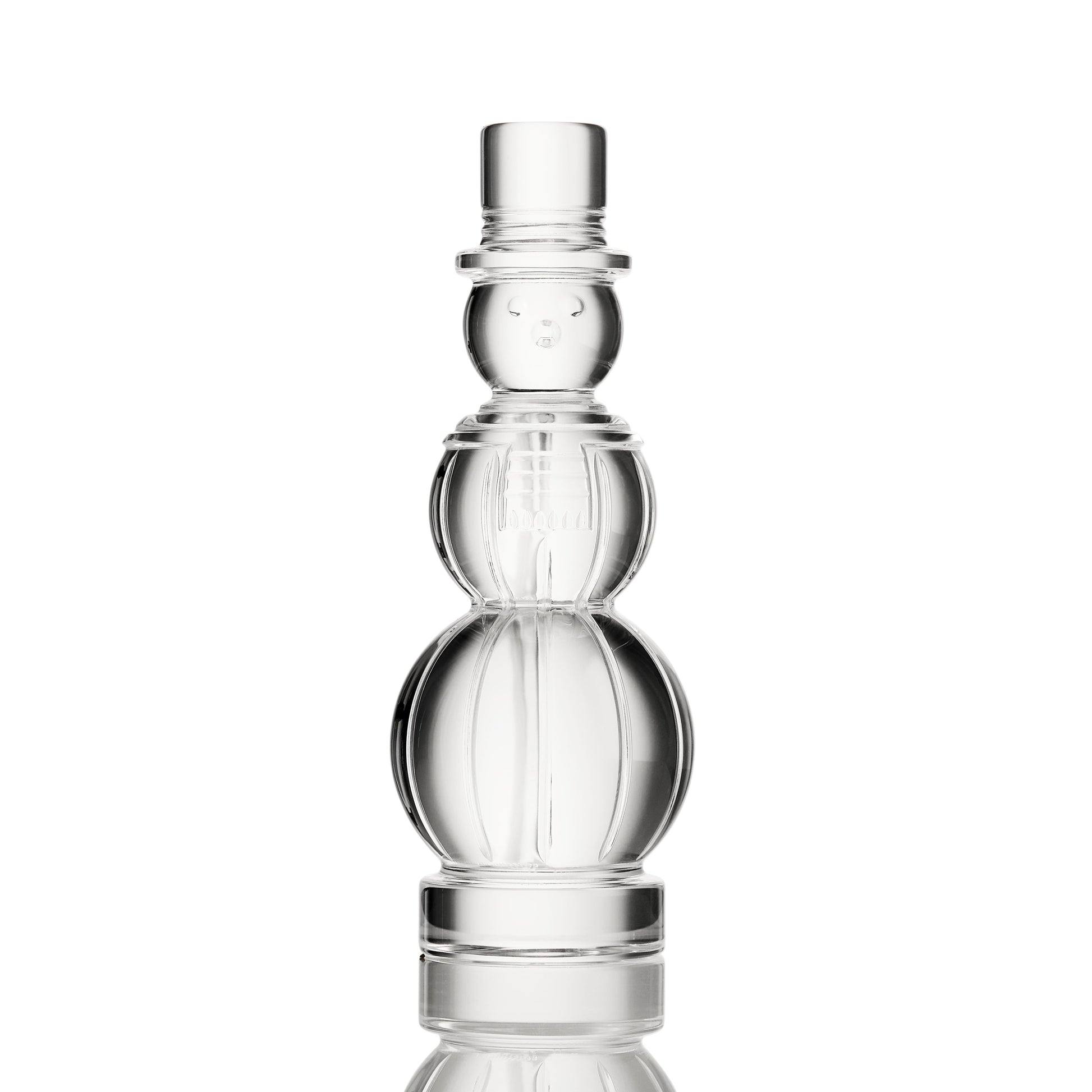Waterford Christmas Crystal Christmas Crystal Standing Snowman-Goviers