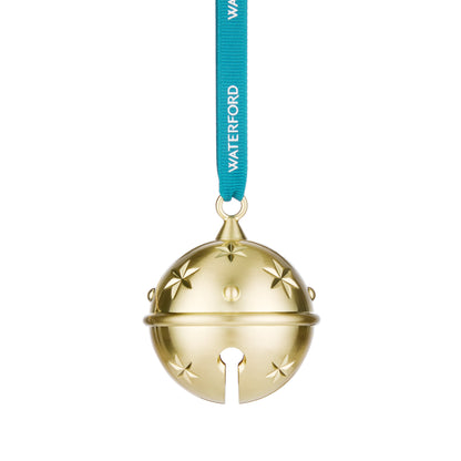 Waterford Christmas Metal Bell Golden Ornament-Goviers