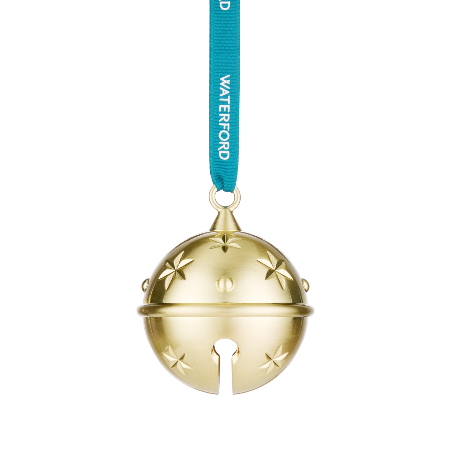 Waterford Christmas Metal Bell Golden Ornament-Goviers