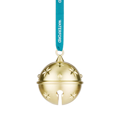 Waterford Christmas Metal Bell Golden Ornament-Goviers