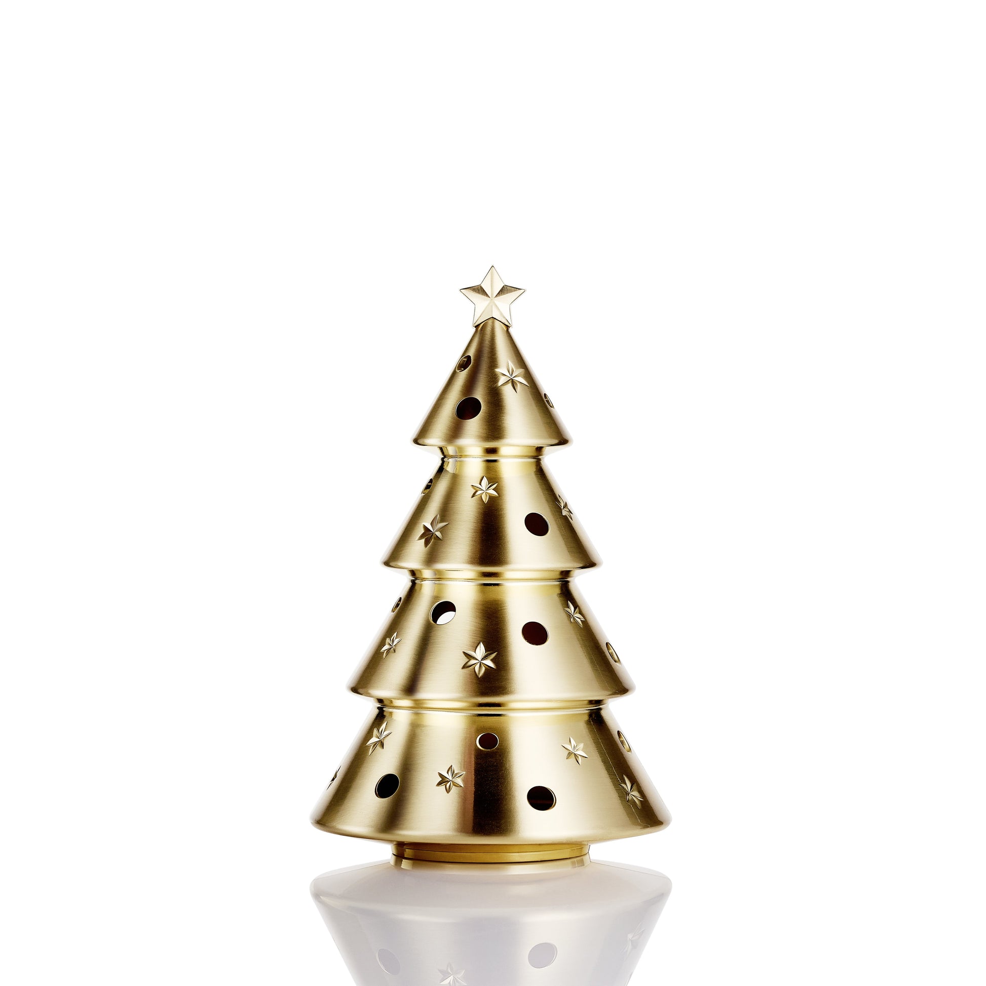 Waterford Christmas Metal Large Golden Standing Tree-Goviers