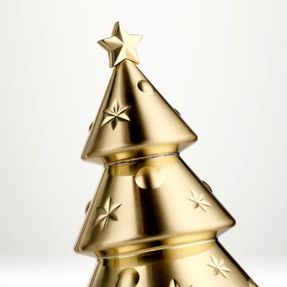 Waterford Christmas Metal Medium Golden Standing Tree-Goviers