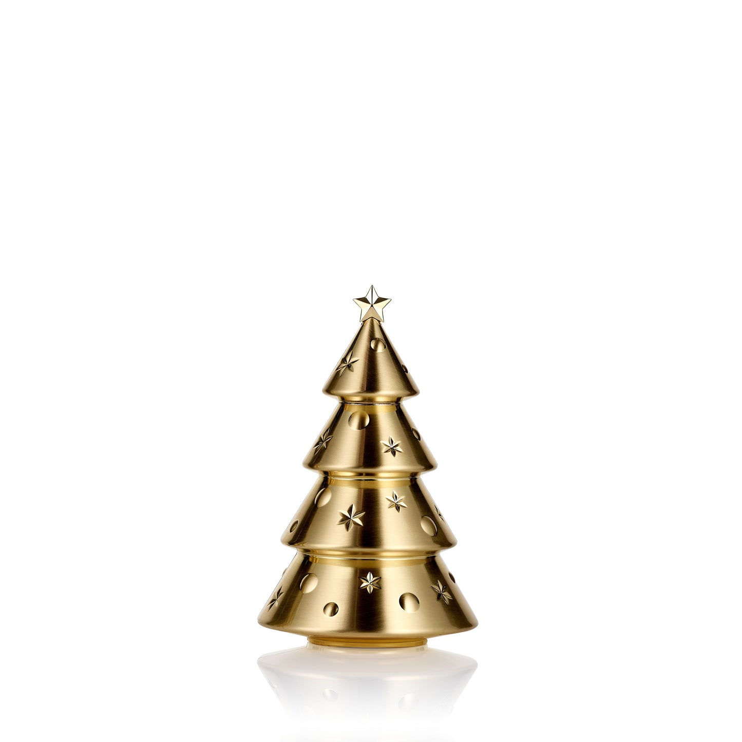 Waterford Christmas Metal Medium Golden Standing Tree-Goviers