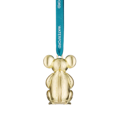 Waterford Christmas Metal Mouse Golden Ornament-Goviers