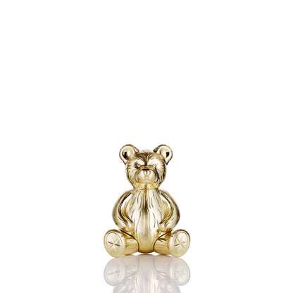 Waterford Christmas Metal Standing Golden Teddy-Goviers