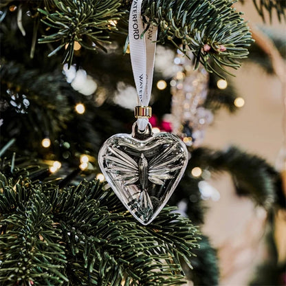 Waterford Christmas Mini Heart Ornament-Goviers