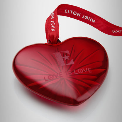 Waterford Elton John Charity Heart-Goviers