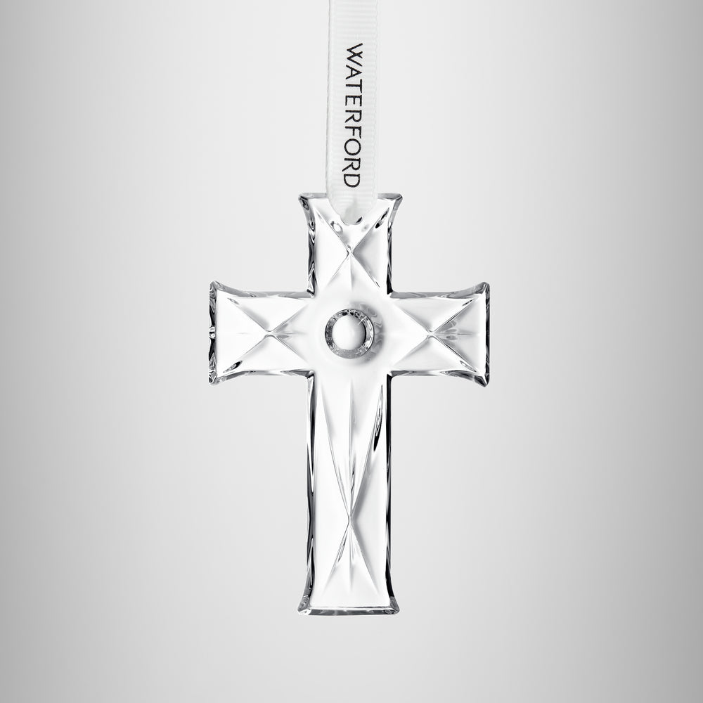 Waterford Mini Cross Ornament-Goviers
