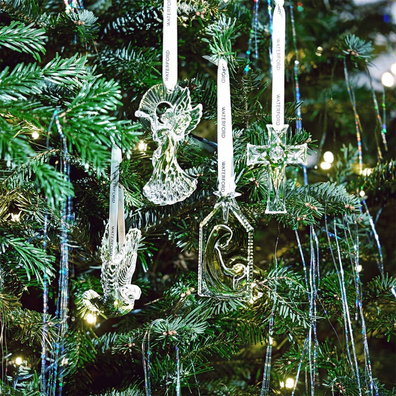 Waterford Mini Cross Ornament-Goviers