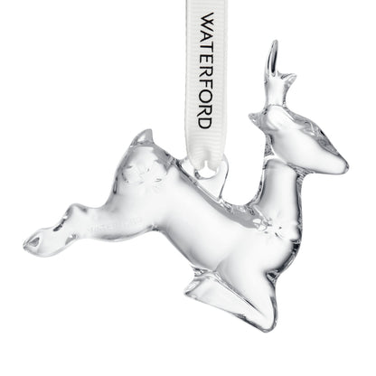Waterford Mini Reindeer Ornament-Goviers