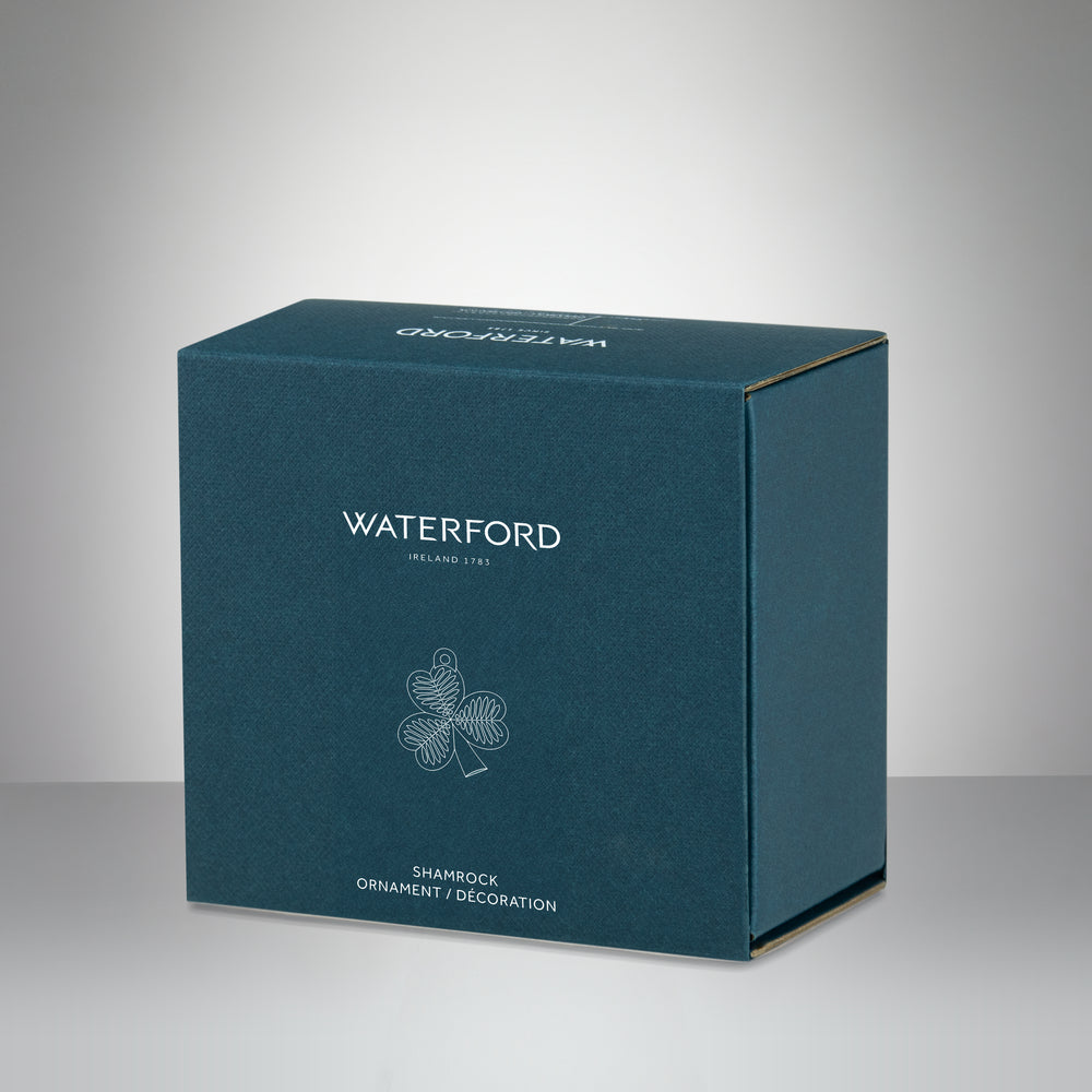 Waterford Mini Shamrock Ornament-Goviers