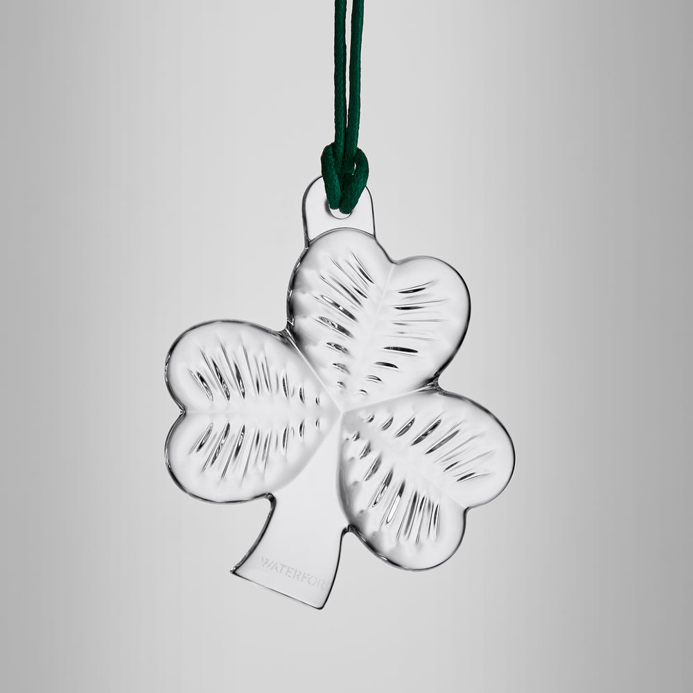 Waterford Mini Shamrock Ornament-Goviers