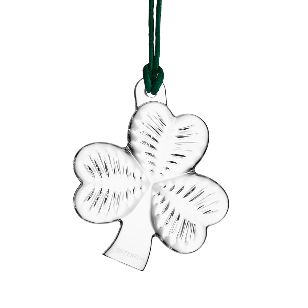 Waterford Mini Shamrock Ornament-Goviers