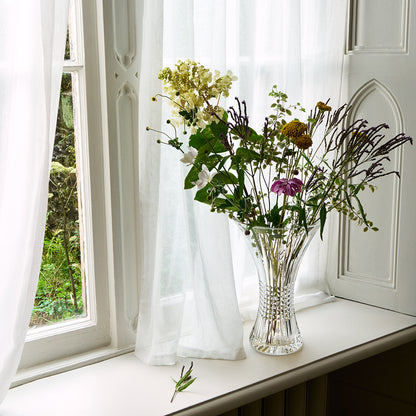 Waterford Crystal Lismore Diamond Flared Vase 36cm