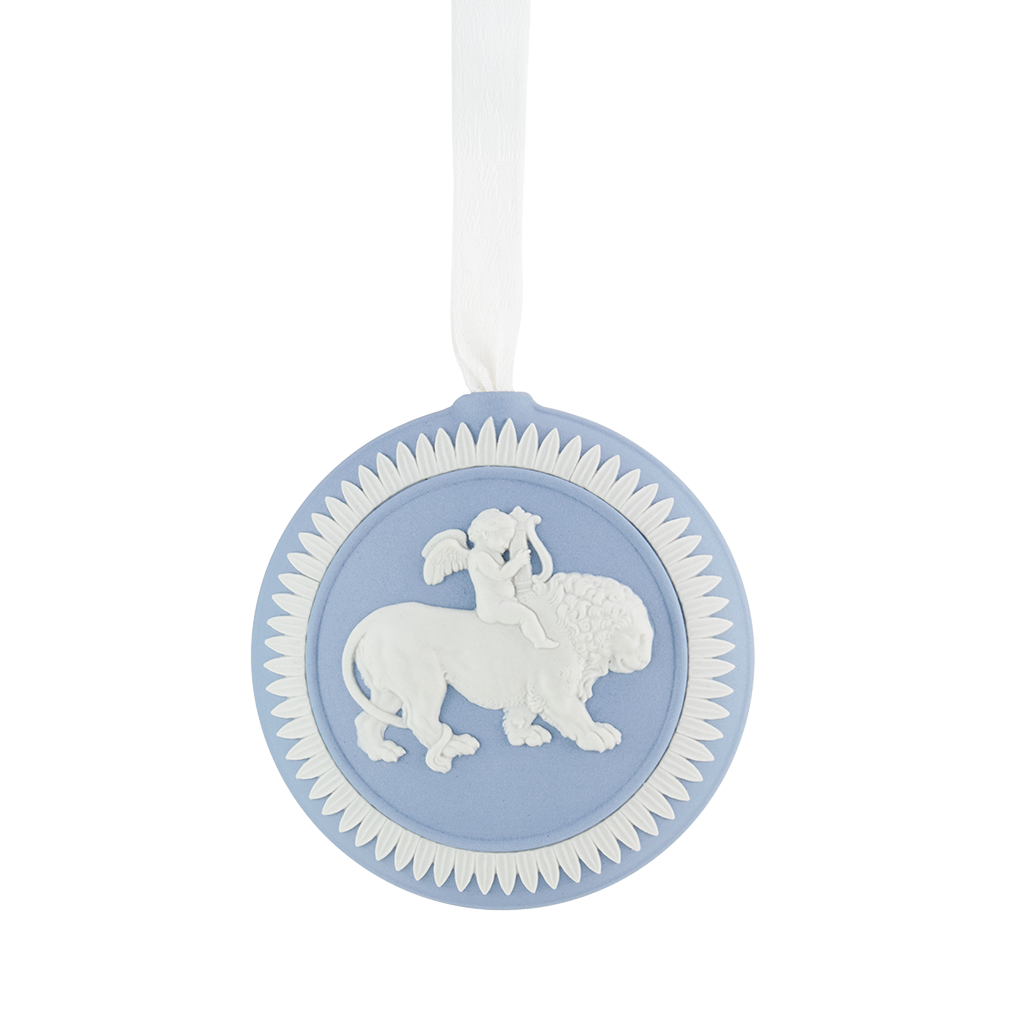 Wedgwood Jasperware Cherub & Lion Ornament