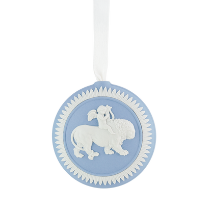 Wedgwood Jasperware Cherub & Lion Ornament-Goviers
