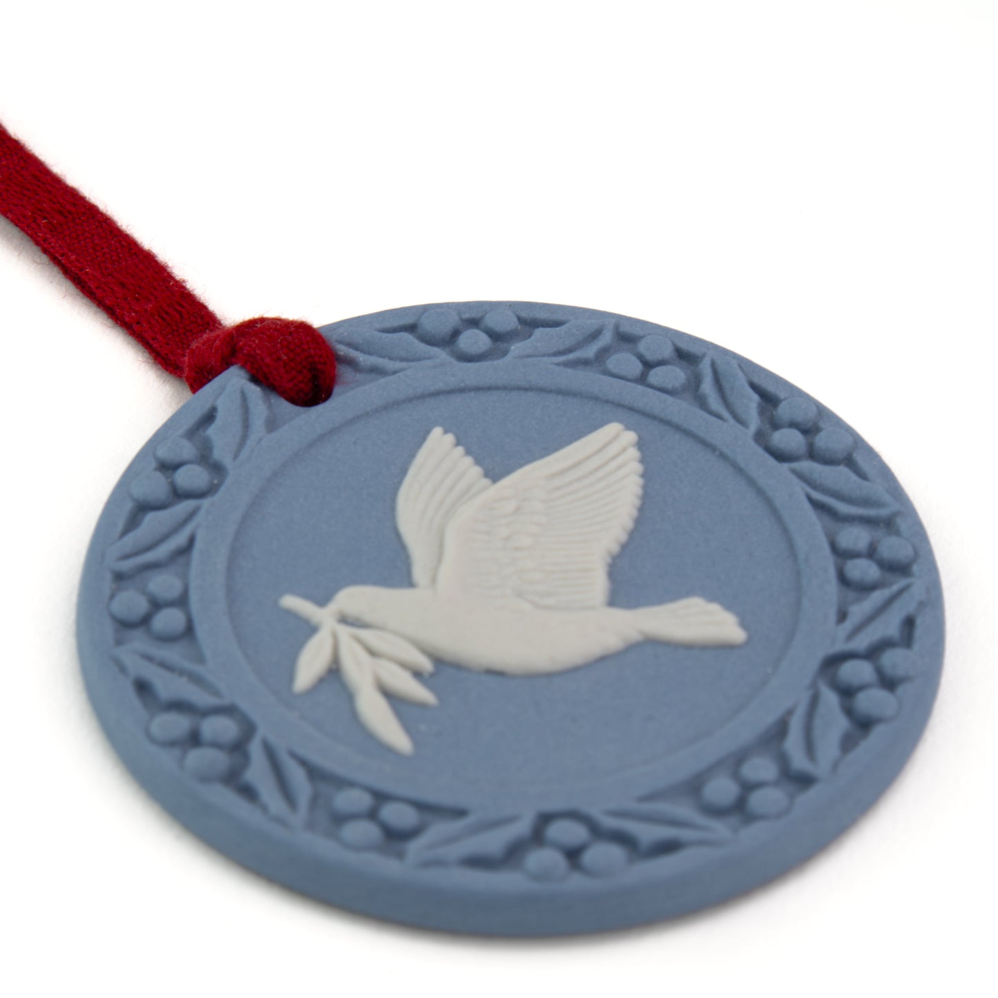Wedgwood Jasperware Dove Ornament-Goviers