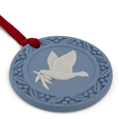 Wedgwood Jasperware Dove Ornament-Goviers