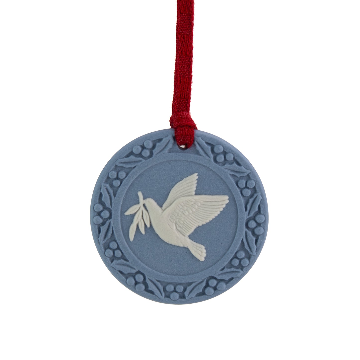 Wedgwood Jasperware Dove Ornament-Goviers