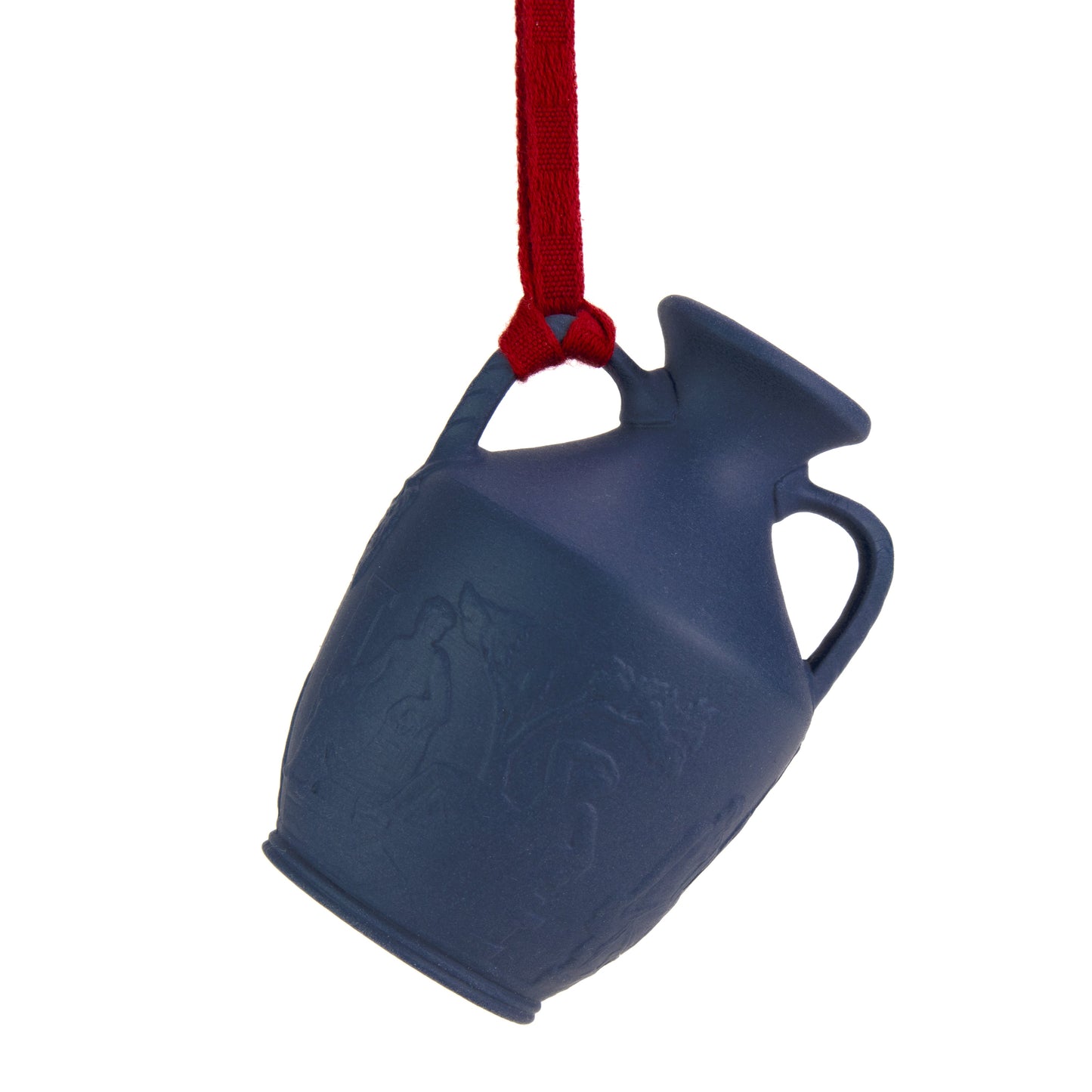 Wedgwood Jasperware Mini Portland Vase Ornament - Mercury Blue-Goviers