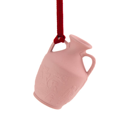 Wedgwood Jasperware Mini Portland Vase Ornament - Pink-Goviers