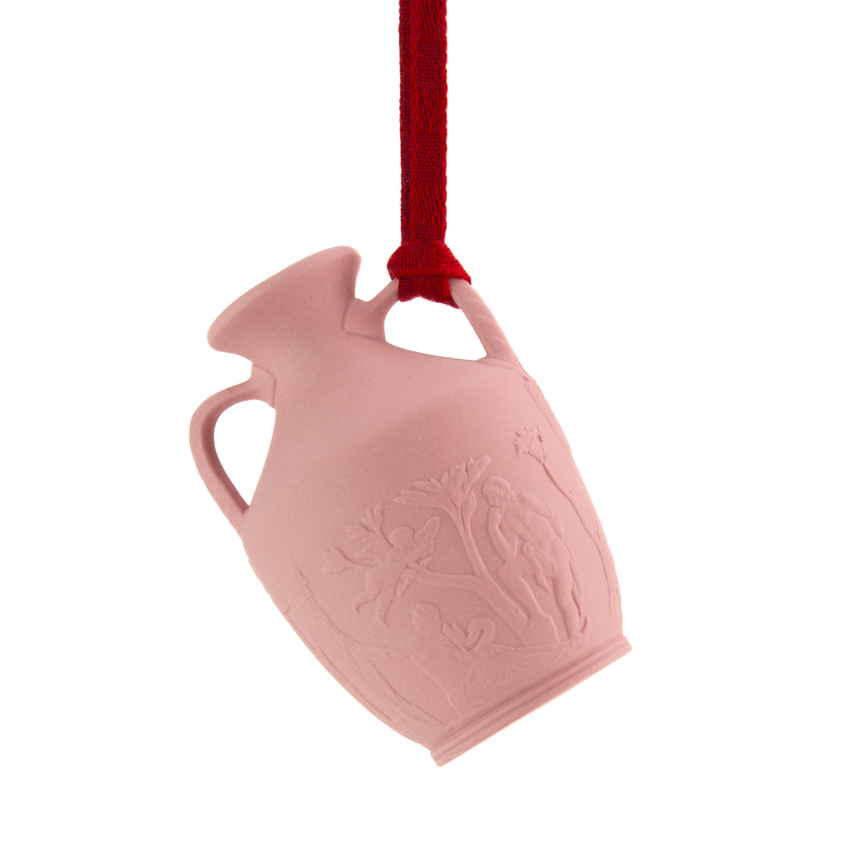 Wedgwood Jasperware Mini Portland Vase Ornament - Pink