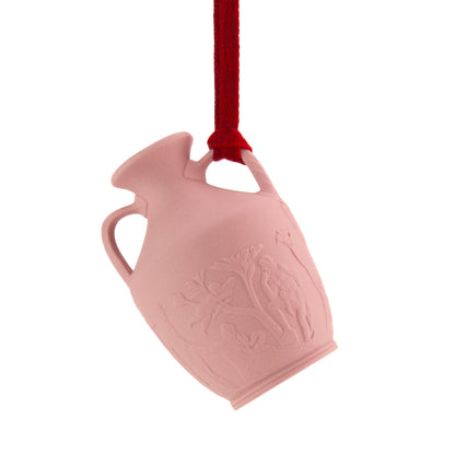 Wedgwood Jasperware Mini Portland Vase Ornament - Pink-Goviers