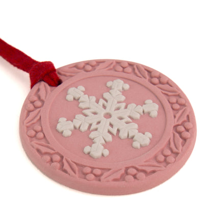 Wedgwood Jasperware Snowflake Ornament-Goviers