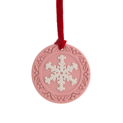 Wedgwood Jasperware Snowflake Ornament-Goviers
