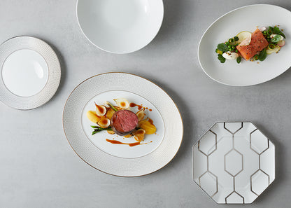 Wedgwood Gio Gold Oval Serving Dish 33cm