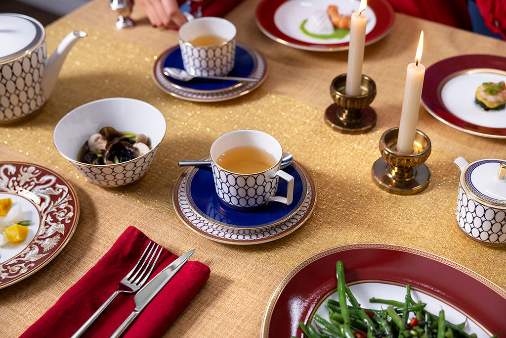 Wedgwood Renaissance Red Florentine Accent Plate 23cm