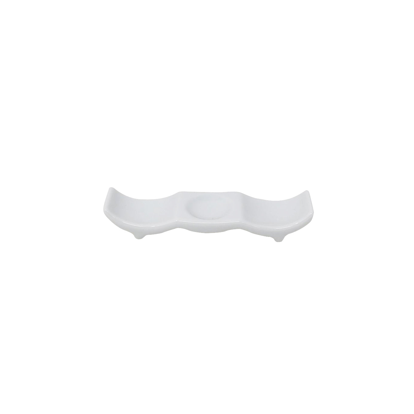Noritake Lifestyle White Chopstick and Spoon Rest