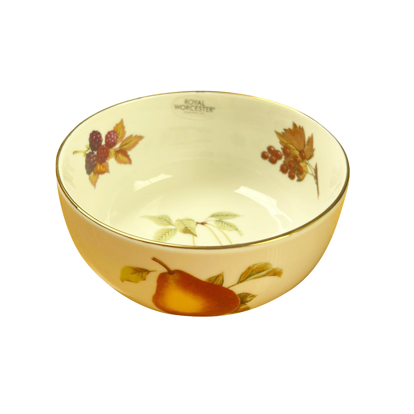 Royal Worcester Evesham Gold Fruit Bowl 14cm