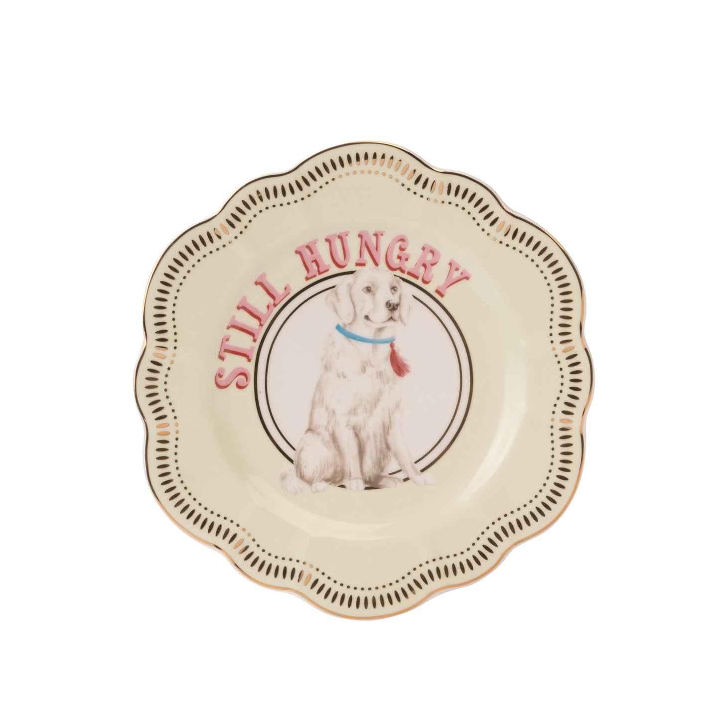 Yvonne Ellen Flower Tea Plate - Labrador