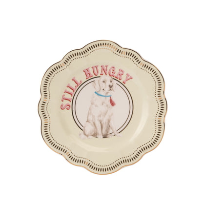 Yvonne Ellen Flower Tea Plate - Labrador