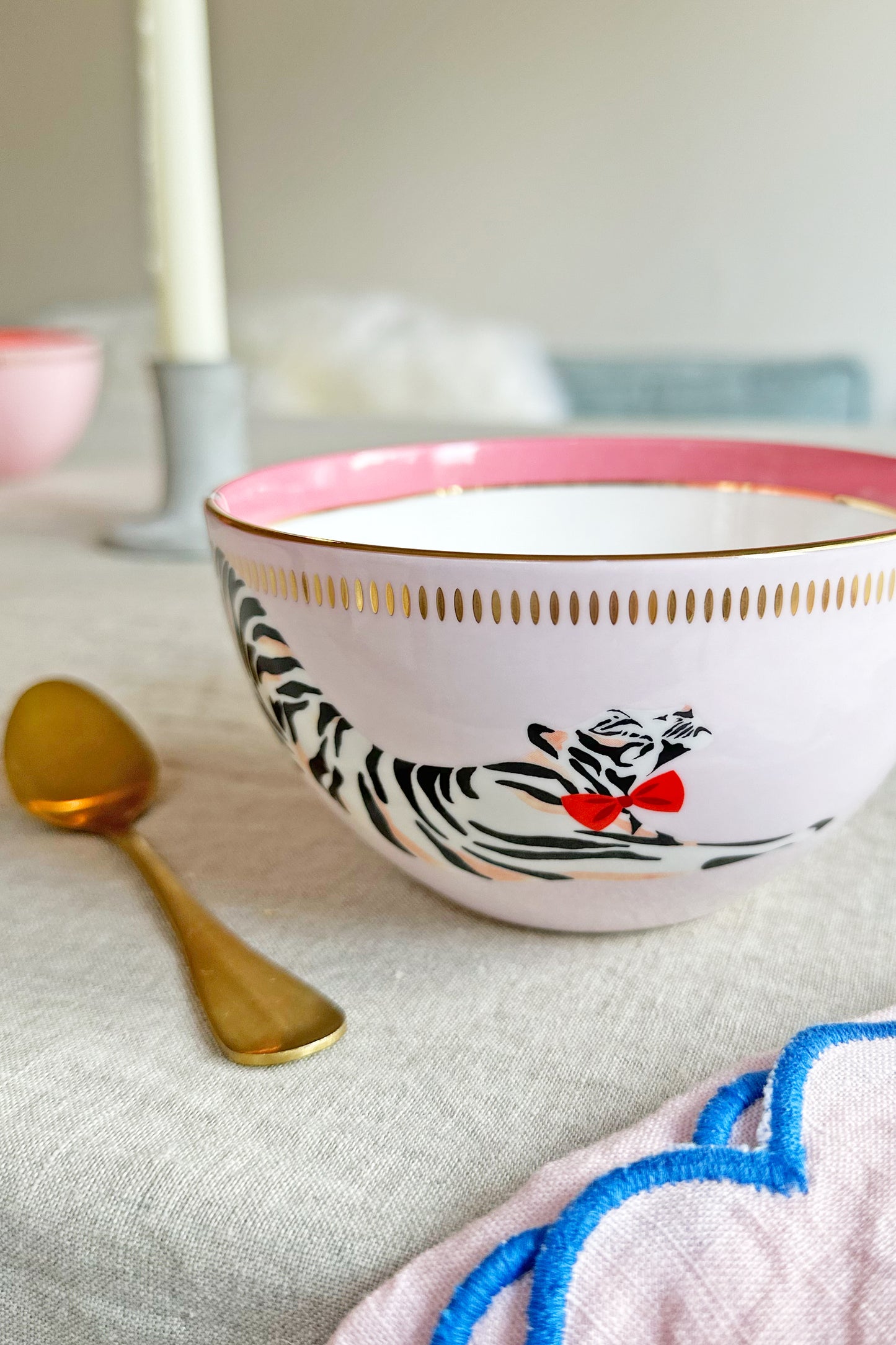 Yvonne Ellen Animal Cereal Bowl Set of 4