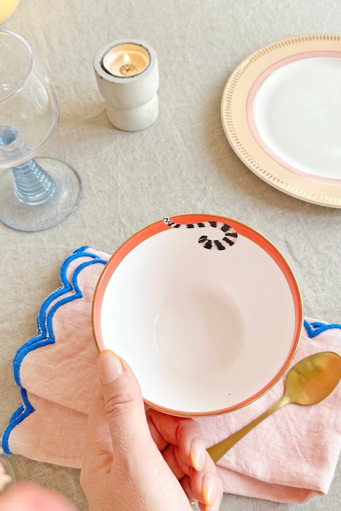 Yvonne Ellen Animal Cereal Bowl Set of 4