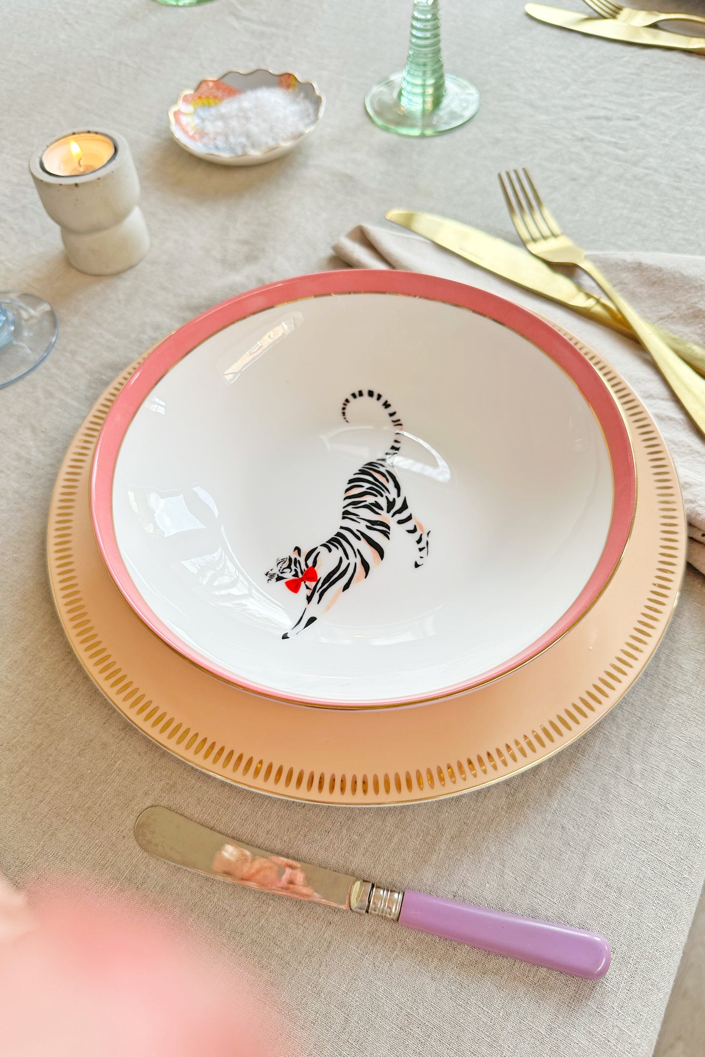 Yvonne Ellen Animal Pasta Bowl Set of 4