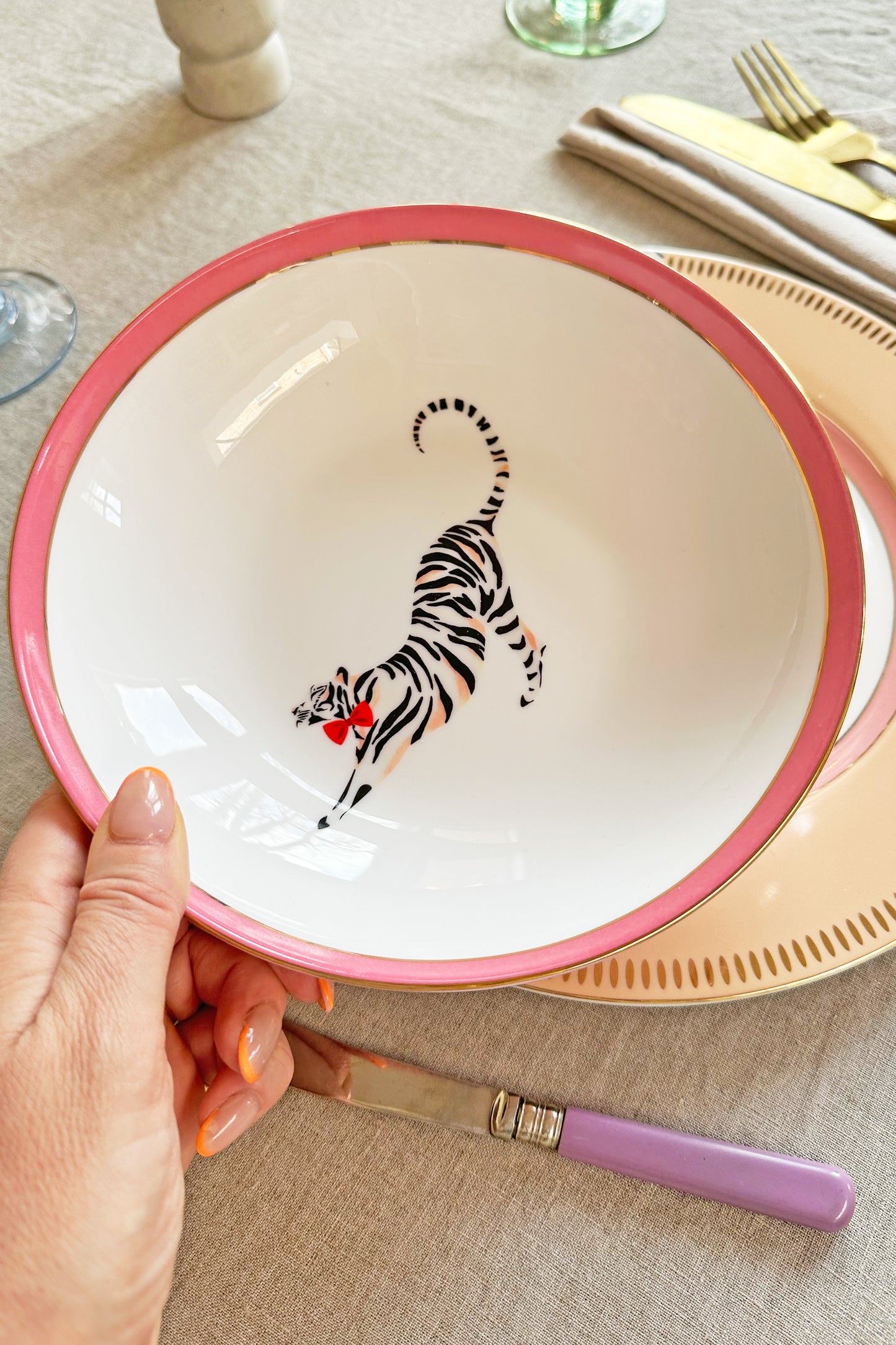 Yvonne Ellen Animal Pasta Bowl Set of 4
